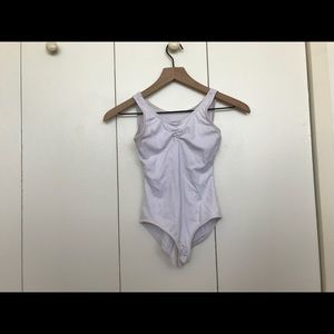 White Capezio Leotard